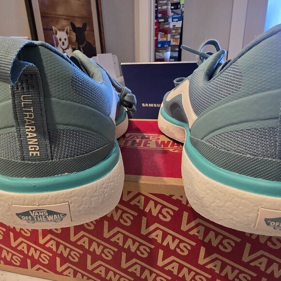 Vans Ultrarange Exo Pop Trellis Blue White Men's Shoes Size 10 HIKING TRAIL NEW - Picture 5 of 8